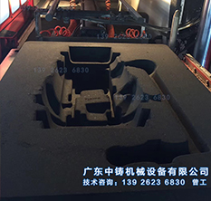 空壓機配件造型砂型效果